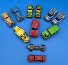 LOT OF TEN 10 TOOTSIETOY DIE CAST CARS TRUCKS PLUS ONE 1 UNKNOWN CAR