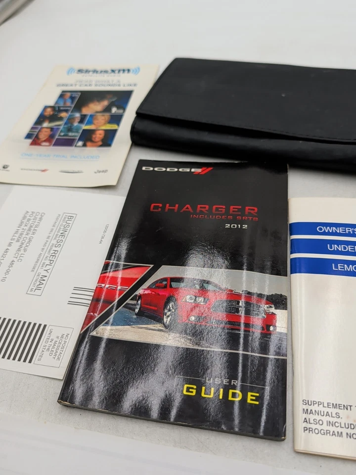 Dodge Charger 2012 juego manual del propietario incluye SRT8 envío gratuito Foto 2 de 2