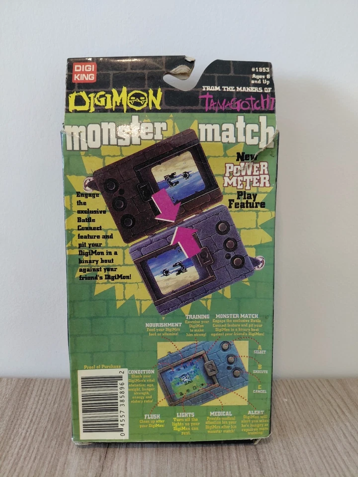 Digimon Digivice Versión 1 Digi King Bootleg 1999 Japón De Colección Foto 3 de 4