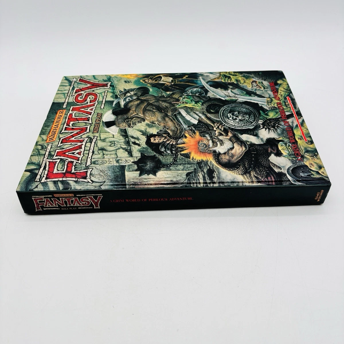 Warhammer Fantasy Roleplay 1st Edition Rulebook - 1986 Hardcover UK 1st Print