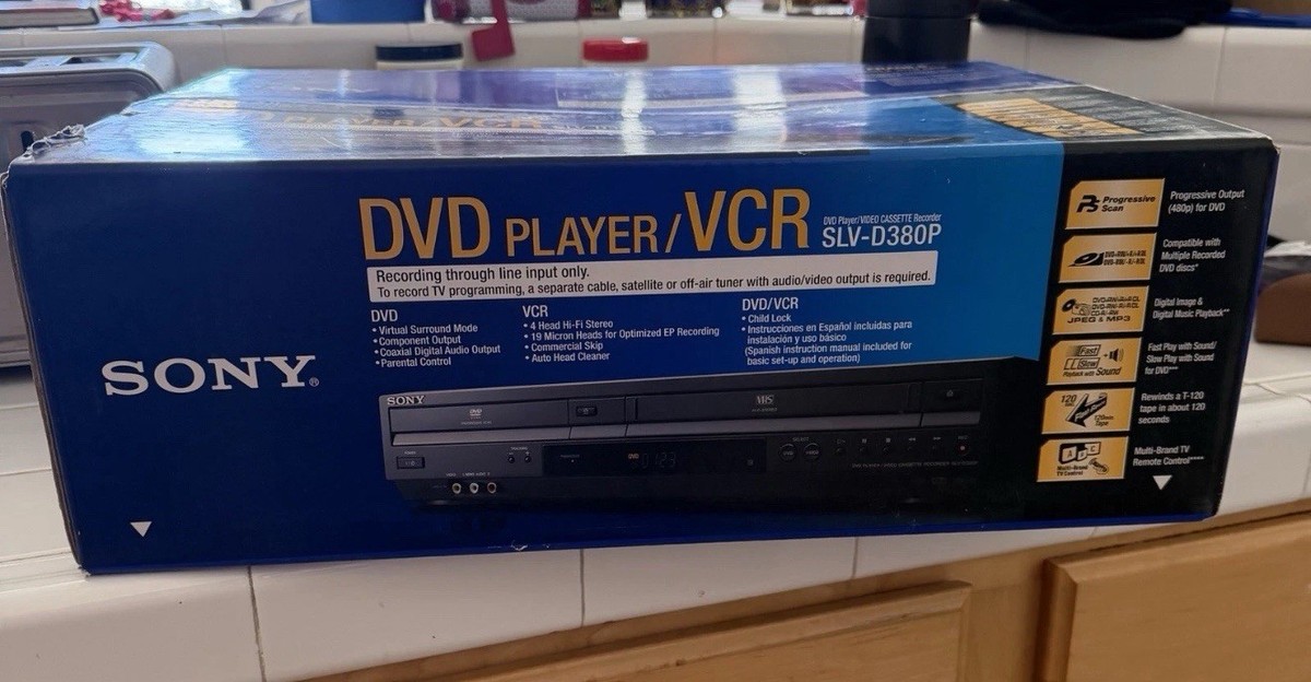 Sony SLV-D380P DVD and VCR Combo for sale online | eBay