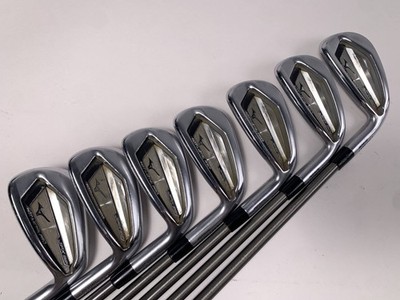 Mizuno JPX 921 Hot Metal Pro Iron Set 4-PW AeroTech SteelFiber i80 Stiff Mens RH