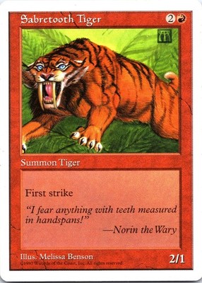 Sabretooth Tiger C Fifth Edition MP