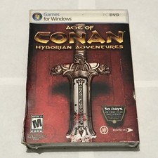 Age of Conan: Hyborian Adventures (PC, 2008) Brand New Sealed