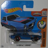 '73 Pontiac Firebird Hot Wheels 2016 Muscle Mania Series Blue 1973 Firebird 1... on sale '73 Pontiac Firebird Hot Wheels 2016 Muscle Mania Series Blue 1973 Firebird 1... on sale