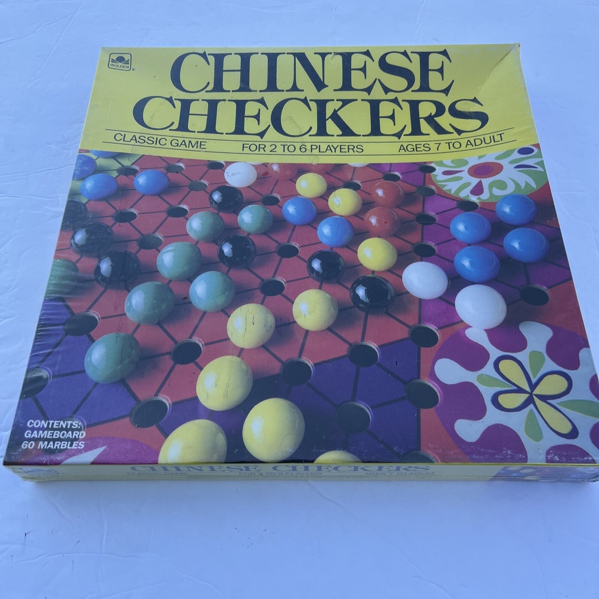 Vintage 1981 Whitman Chinese Checkers Game Made In USA Sealed