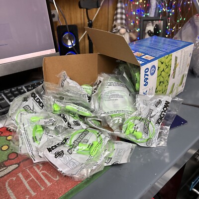 MOLDEX 6970 Ear Plugs: Bell, 33 dB NRR Corded Green, 100 PK 3NHG7   GR8 BUY