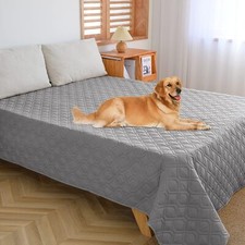 Waterproof Dog Bed Covers for Couch Protection 52  X82  , Grey dark Grey