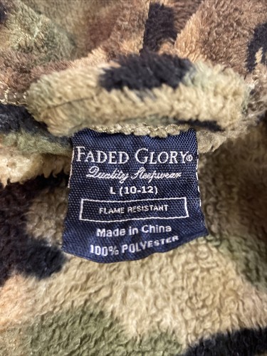 Faded Glory Bath Robe Youth Boys L (10 12) - Picture 4 of 4