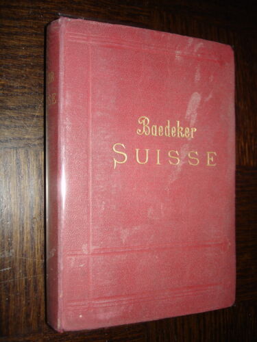 La Svizzera - Guida Baedeker 1905 - Zdjęcie 1 z 9