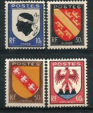 FRANCE 1946 YT n° 755 à 758 neufs ★★ luxe / MNH (A)