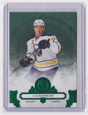 2017-18 UPPER DECK ARTIFACTS EMERALD BASE SP/99 SAM REINHART #126 BUFFALO SABRES