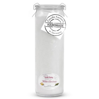 Candle-Factory Duftkerze aus Stearin im Weckglas Big Jumbo brennt bis zu 100h