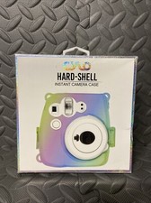 Cylo Instant Camera Hard Shell Case Blue Green Color Open Box Cy-2226