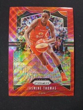 2020 WNBA Prizm #7 JASMINE THOMAS Ruby Wave Connecticut Sun *SR31
