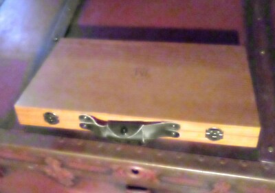 Art Set In Wooden Case
