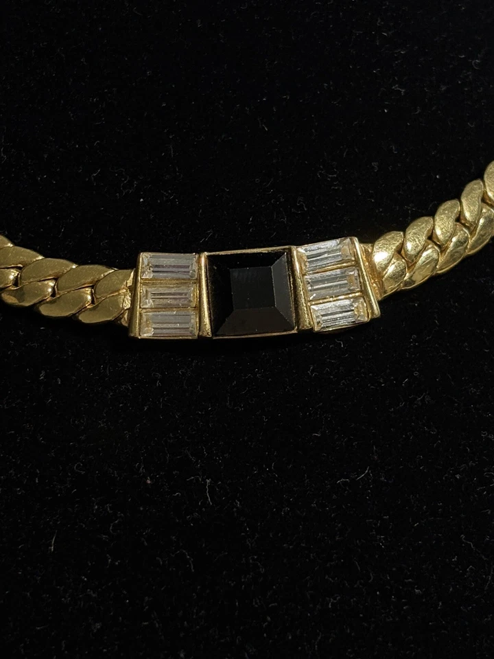 Collar Trifari Tono Dorado Grueso Trenzado Foto 4 de 4