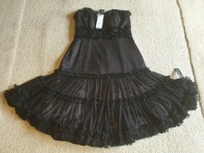 Debut Red Carpet NEW Black Evening Dress. Hand Embellished Size 12  RRP £140