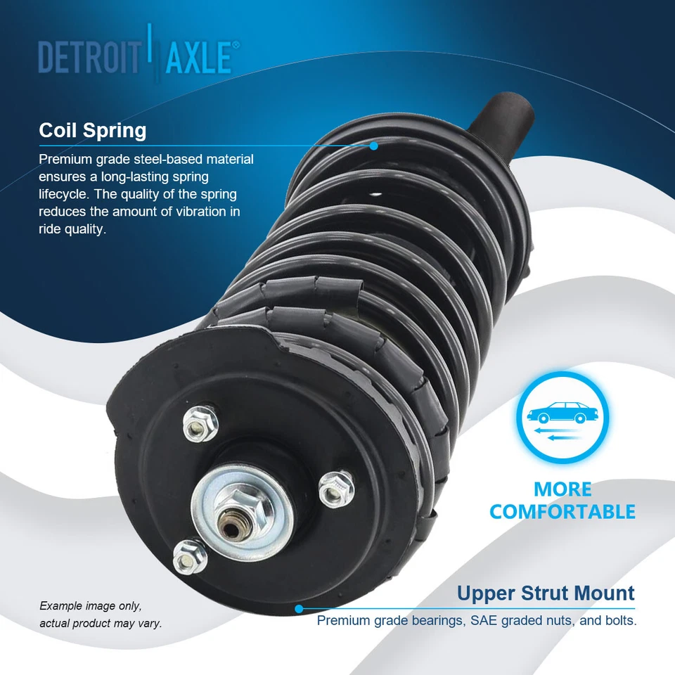 Puntal trasero con muelle helicoidal para Chrysler Concorde Dodge Interpid Eagle Vision LHS Foto 3 de 4