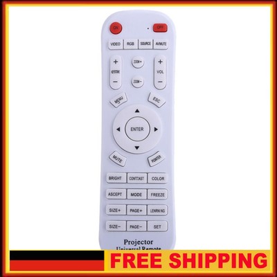 2Pcs Multifunctional Projector Universal Remote Control Replacement
