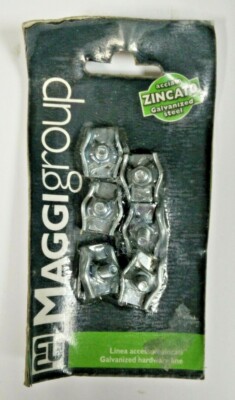6 Simplex Galvanized Steel Clamps 4mm Ready Delivery Maggigroup Clamp