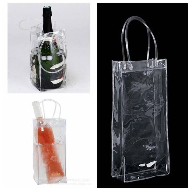 ice bag wine bottle cooler