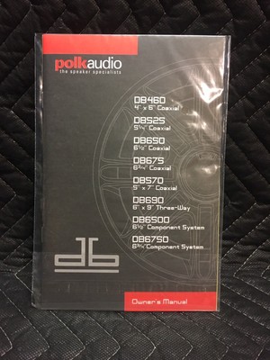 polk 6750 speaker system