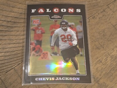 2008 Topps Chrome TC226 Chevis Jackson RC Refractor Nmmt