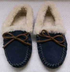 j crew moccasin slippers