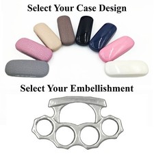 Knuckle Duster Hard Glasses Case Martial Arts Spectacle Case Boxer Birthday Gift
