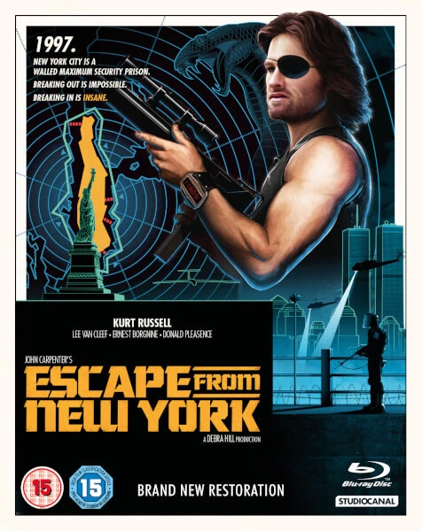Escape From New York - 2 x Disc Blu-Ray Restored Edition - John Carpenter - Image 1 of 1