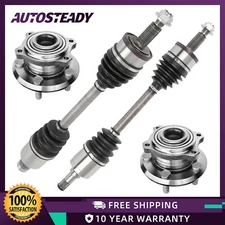 AWD Front CV Axle Shaft Wheel Hub Bearing for 2007 - 2020 Dodge Charger