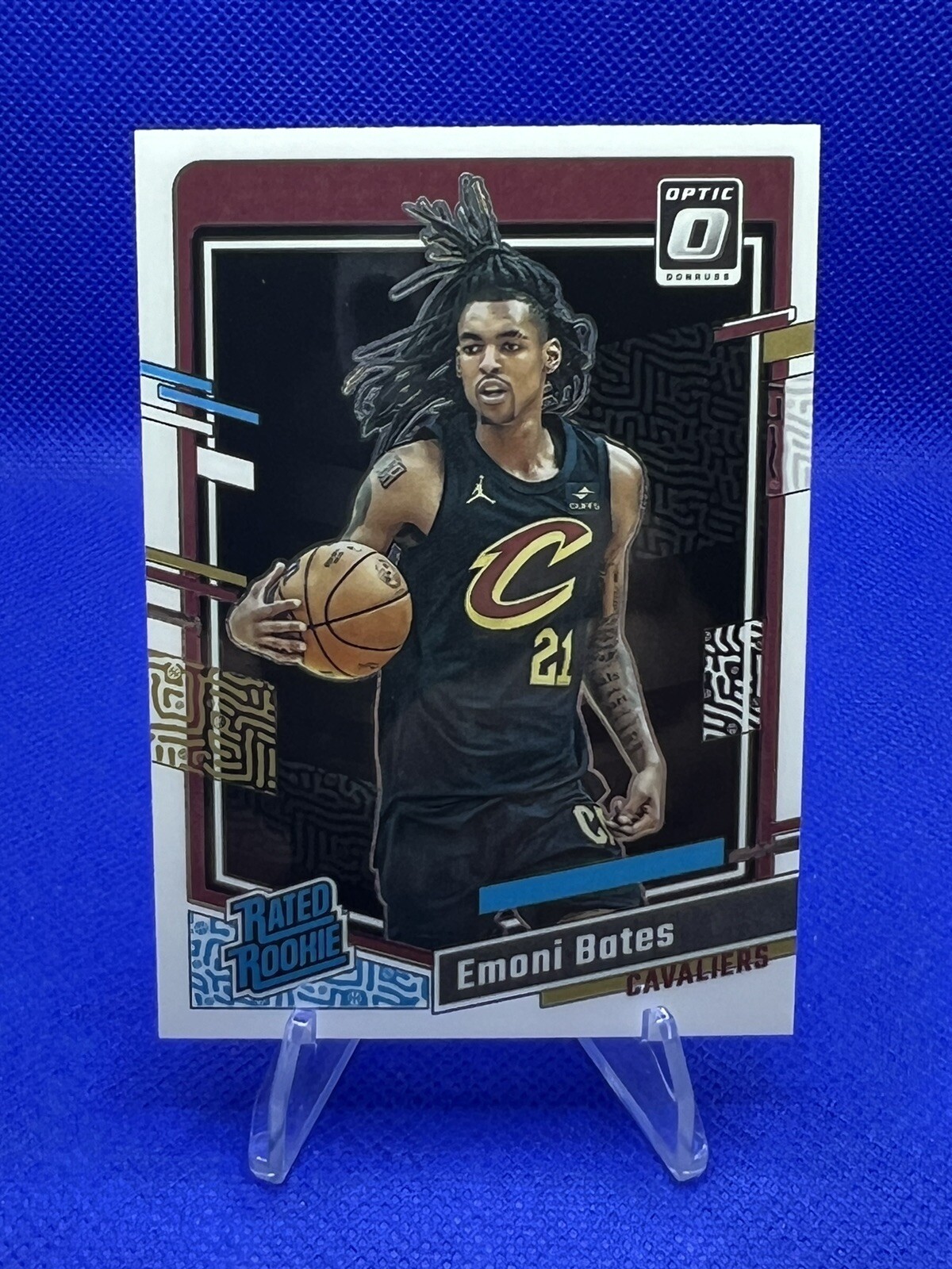 2023-24 Donruss Optic Emoni Bates Rated Rookie #241 Cavaliers