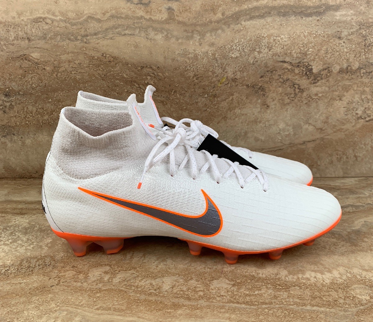 nike mercurial superfly white orange