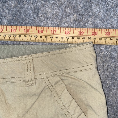 Exofficio Hiking Shorts Mens Beige 38 Sol Cool Camino Khaki Nylon Outdoor Chino - Picture 4 of 13