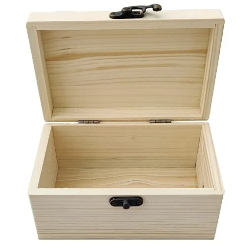 Wood box for storage  Earrings Bangles Box 7.5 X 16 X 10 CM - Image 4 of 4