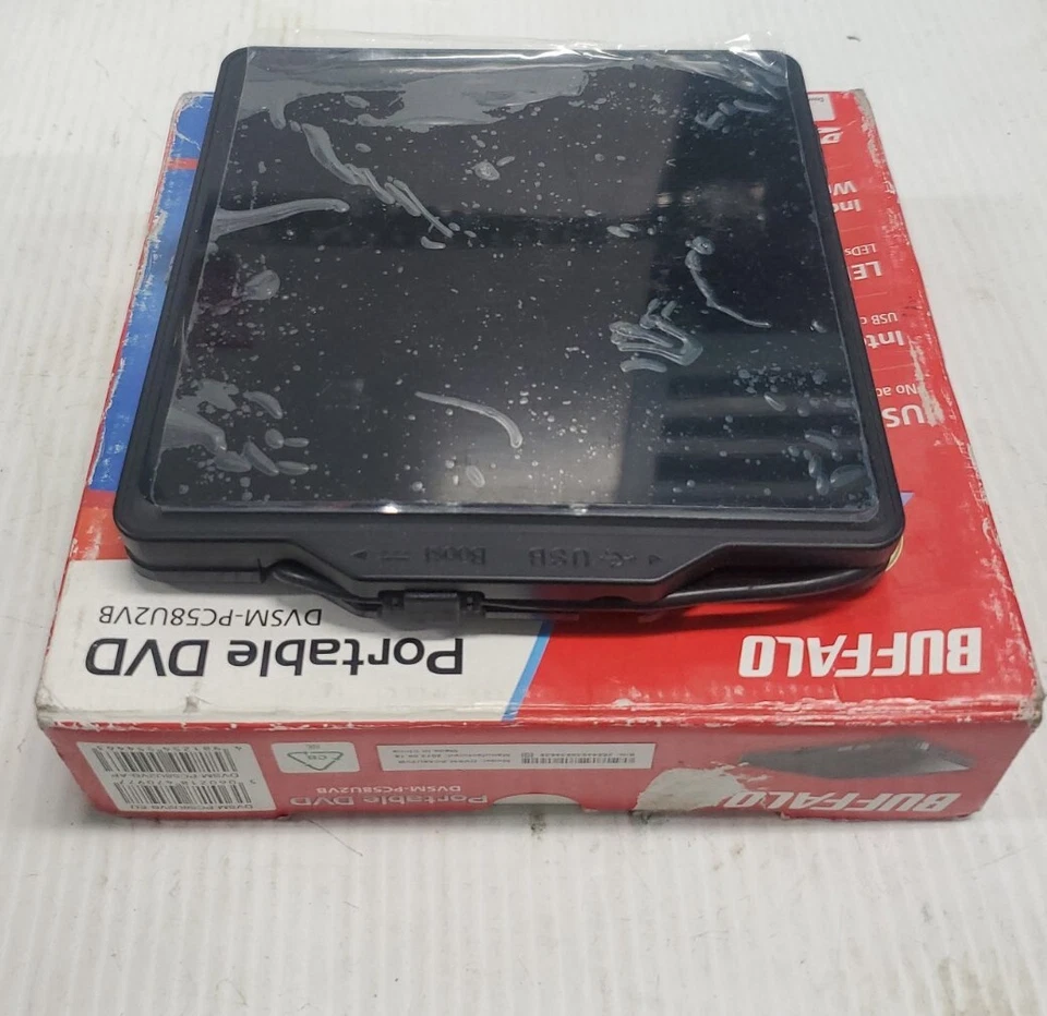 Nuevo DVD portátil Buffalo DVSM-PC58U2VB en caja Foto 4 de 4