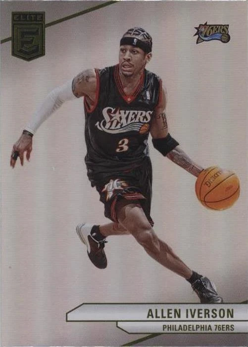 Panini Allen Iverson Basketball Sports Trading Cards & Accessories