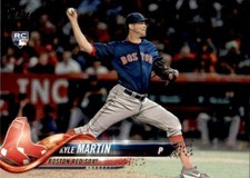 2018 Topps Update #US117 Kyle Martin Boston Red Sox Rookie Card