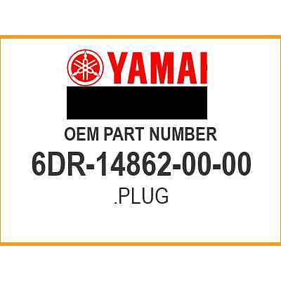 Yamaha PLUG 6DR-14862-00-00 OEM NEW | eBay