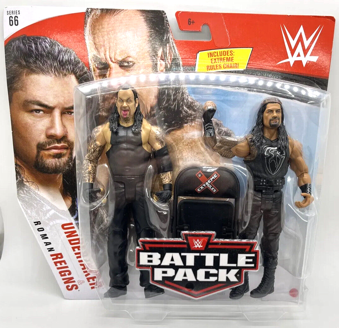 WWE Undertaker Roman Reigns Battle Pack Series 66 Extreme Rules