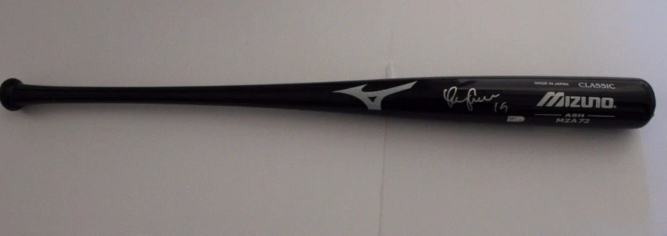 Bate Yunel Escobar Braves Angels Autografiado Firmado MLB Auténtico Mizuno  Foto 3 de 4