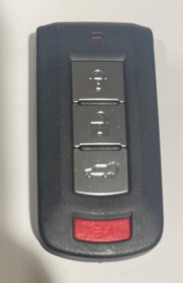 Mitsubishi Smart Keyfob 4 Buttons Hatch OEM OUC644N-Key-N -MINT!!