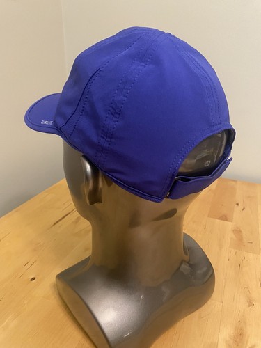 Blue And Gray Light Weight Adidas Climalite Hat Trefoil Logo - Picture 6 of 13