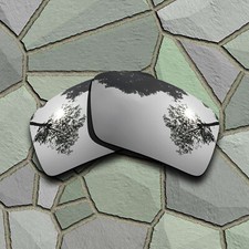 US Chrome Titanium Polarized Lenses Replacement for-Oakley Double Edge