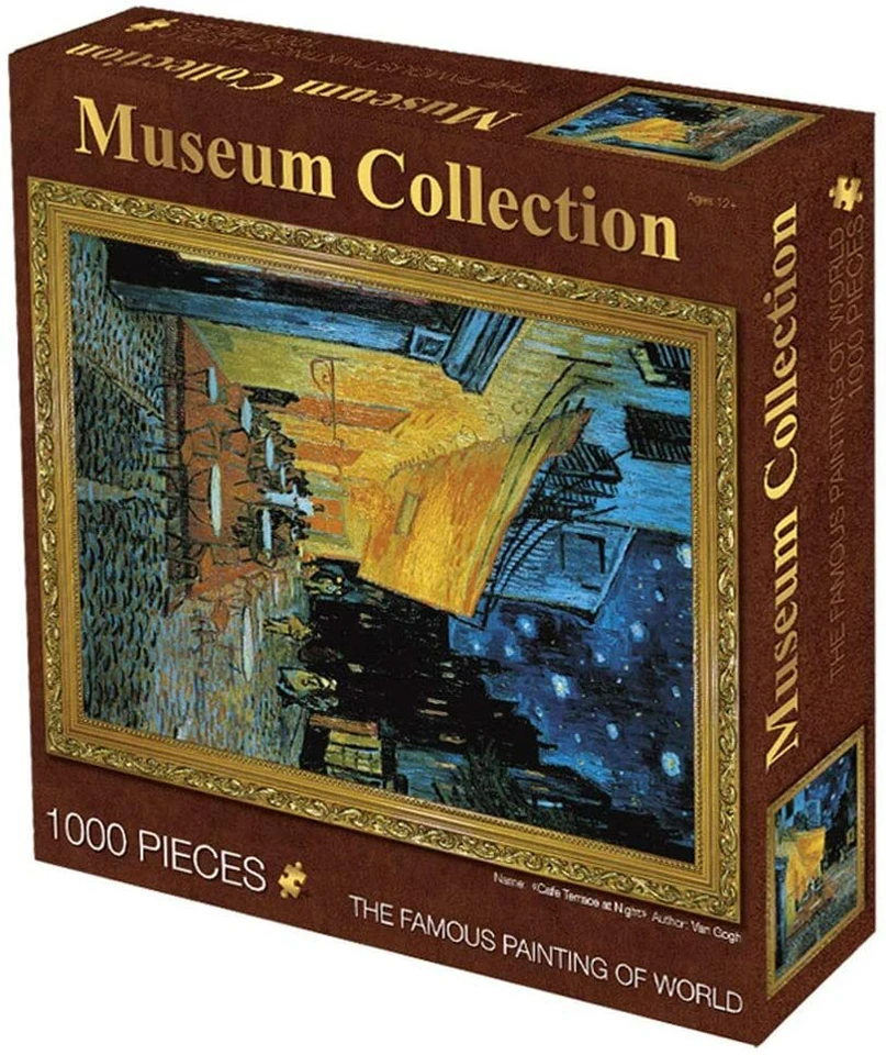 Quality Jigsaw Puzzles 1000 Pieces Van Gogh Cafe Terrace At Night  Kids Toy - Image 2 of 4