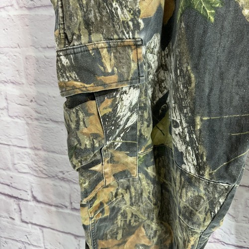 Redhead Mens 3XL Realtree Camo Pants Cargo Pockets Adjustable Waist 50x31 - Picture 7 of 17