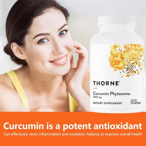 Thorne Curcumina Fitosoma (Meriva) 1000mg 120 Cápsulas" - Imagen 2 de 8