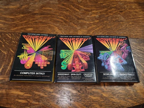 Magnavox Odyssey 2 Lot Of 3 Cartridge