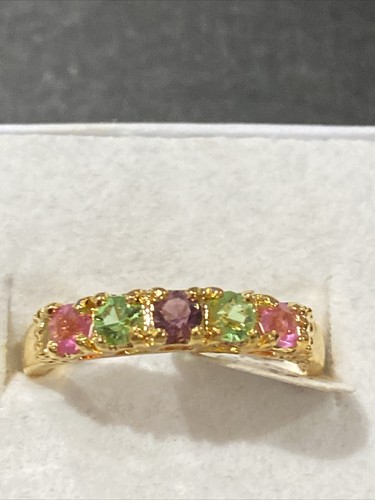 DAC anniversary ring size 9 pretty stones - 第 1/8 張圖片